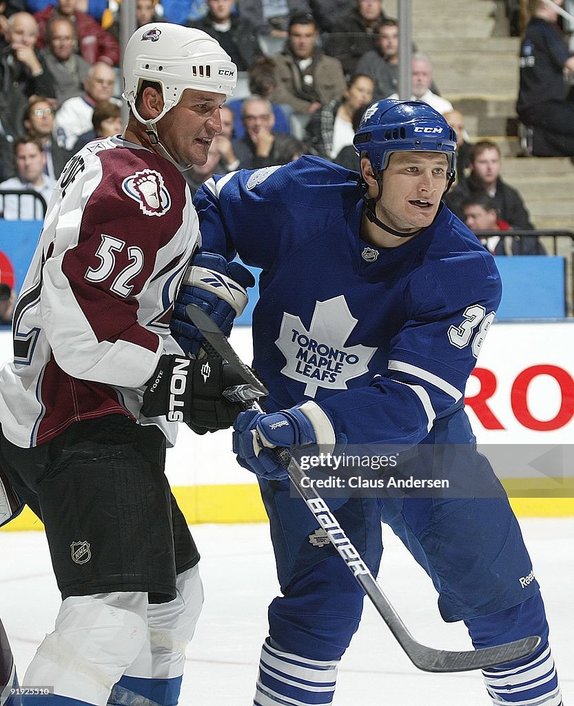 Colorado Avalanche V Toronto Maple Leafs