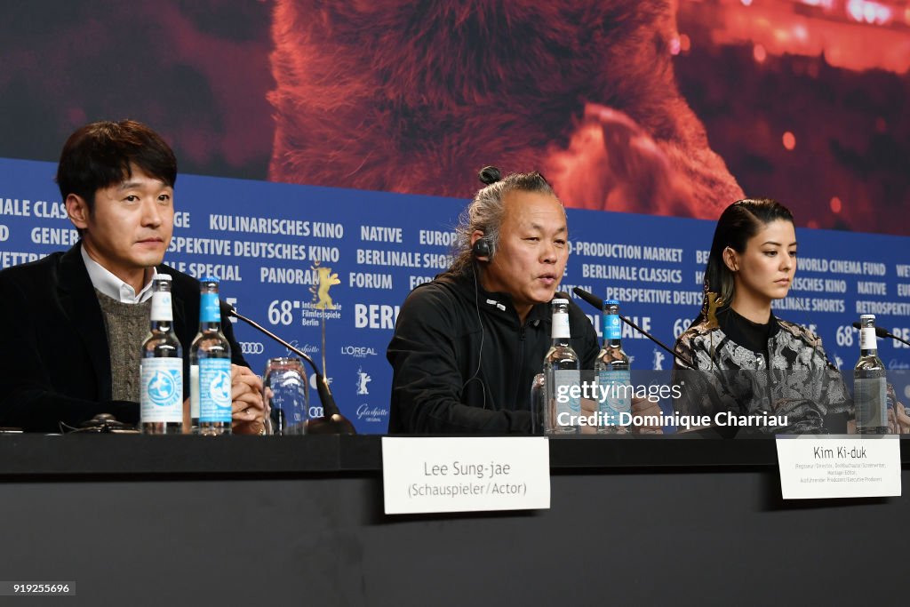 'Human, Space, Time and Human' Press Conference - 68th Berlinale International Film Festival