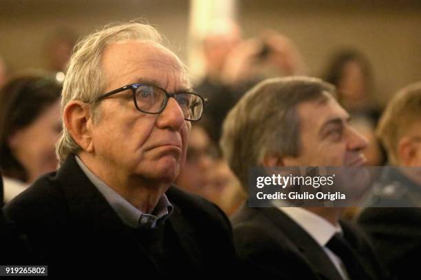 Pier Carlo Padoan attends Benvenuto Brunello 2018 at Teatro degli Astrusi on February 17, 2018 in Montalcino, Italy.