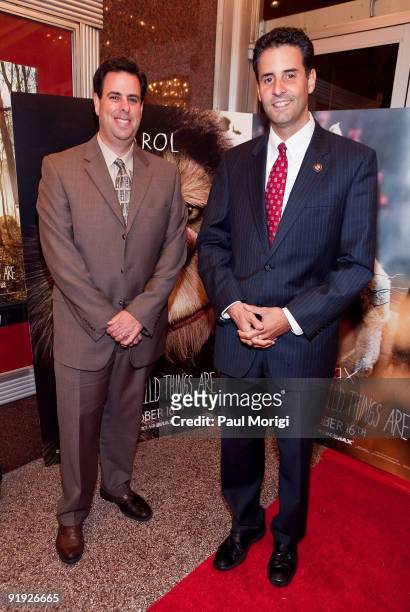 Senior Vice President for Conservation and Education at NWF Jeremy Symons and Rep. John Sarbanes attend the National Wildlife Federation launch of Be...