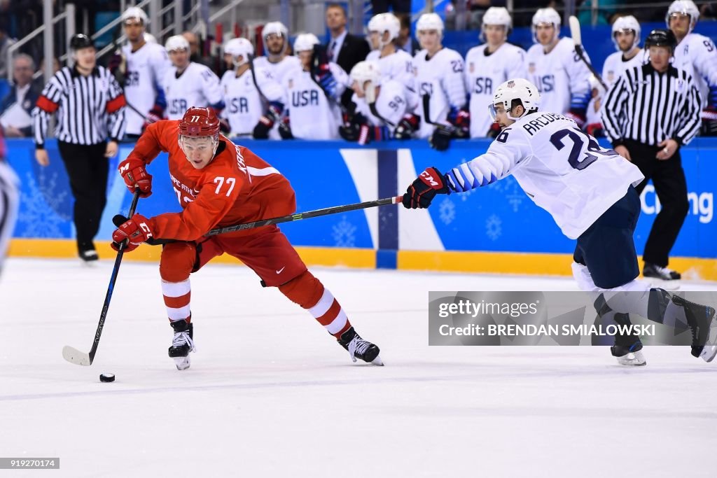 TOPSHOT-IHOCKEY-OLY-2018-PYEONGCHANG-OAR-US