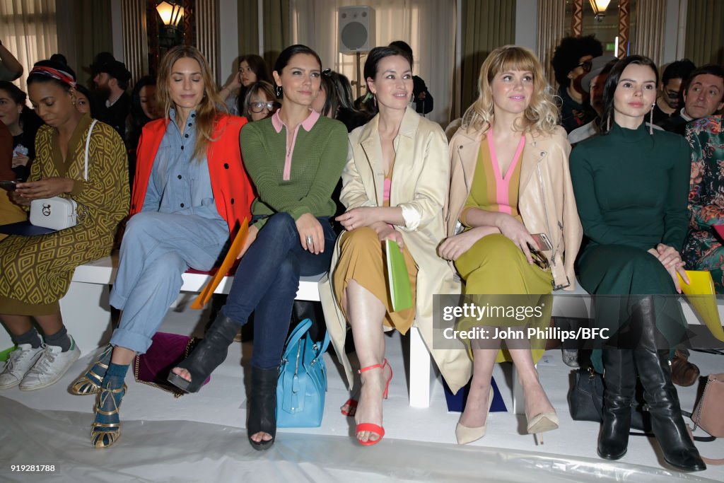 Jasper Conran - Front Row - LFW February 2018