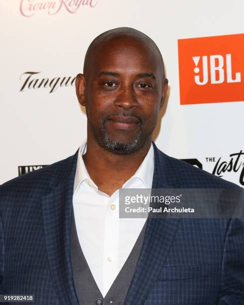 Former NBA Player Kenny Anderson attends Kenny "The Jet" Smith's annual All-Star bash presented By JBL at Paramount Studios on February 16, 2018 in...