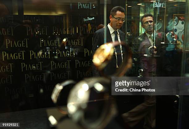 Dimitri Gouten , Managing Director of Piaget Asia Pacific, attends the Piaget Watches And Jewellery Show on October 13, 2009 in Xian of Shaanxi...