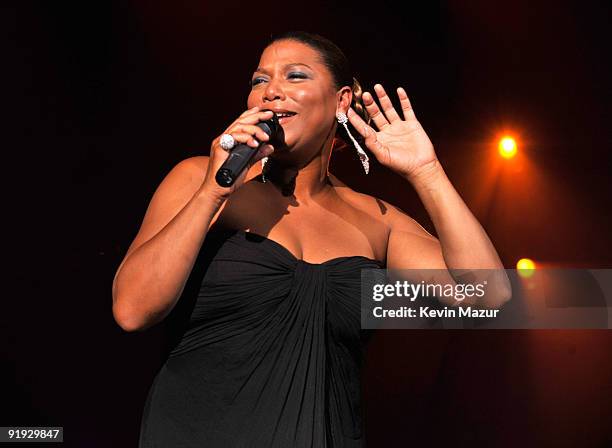 Exclusive* Queen Latifah on stage at Hammerstein Ballroom during Keep A Child Alive's 6th Annual Black Ball hosted by Alicia Keys and Padma Lakshmi...