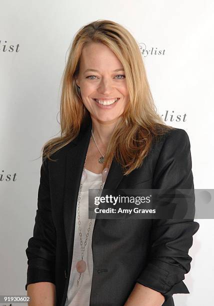 Actress Jeri Ryan at day two of the Simply Stylists by Caro Marketing event at Siren Orange Studios on October 15, 2009 in Los Angeles, California.