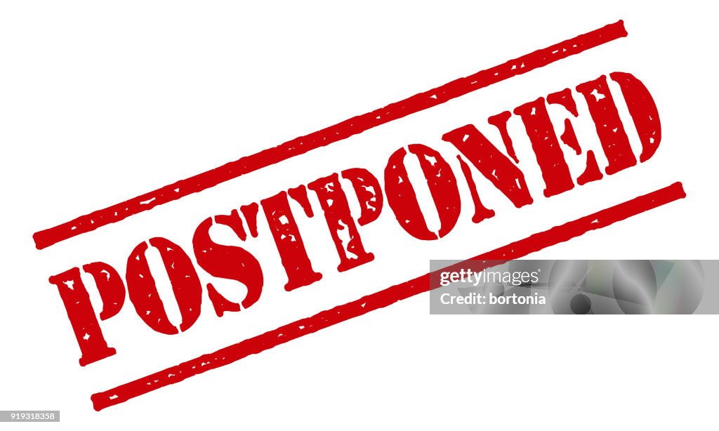 Roter Stempel-Symbol auf transparentem Hintergrund