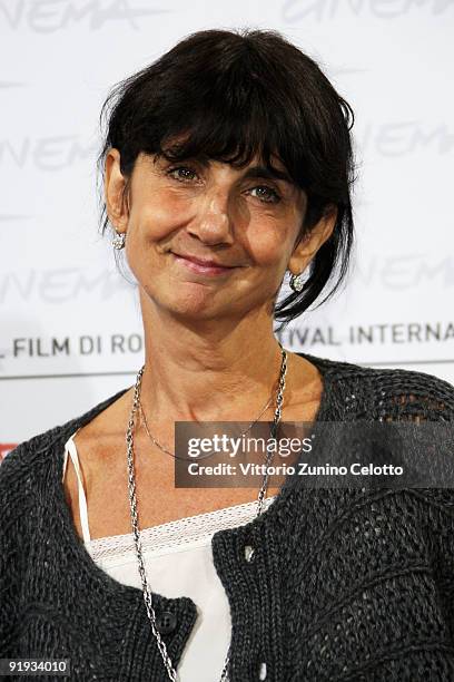 Director Donatella Maiorca attends the 'Viola Di Mare' Photocall during Day 2 of the 4th International Rome Film Festival held at the Auditorium...