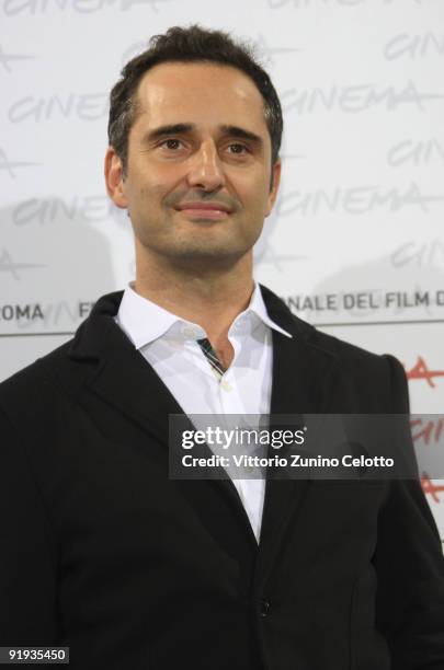 Actor Jorge Drexler attends 'The City Of Your Final Destination' Photocall during day 2 of the 4th Rome International Film Festival held at the...