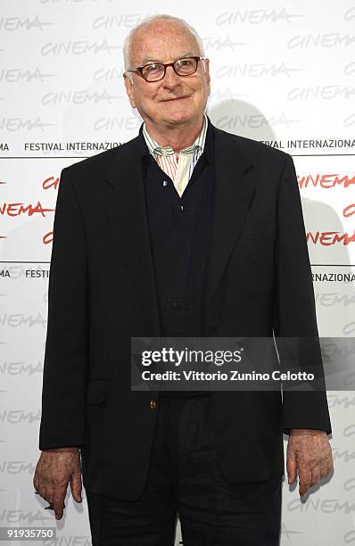 Director James Ivory attends 'The City Of Your Final Destination' Photocall during day 2 of the 4th Rome International Film Festival held at the...