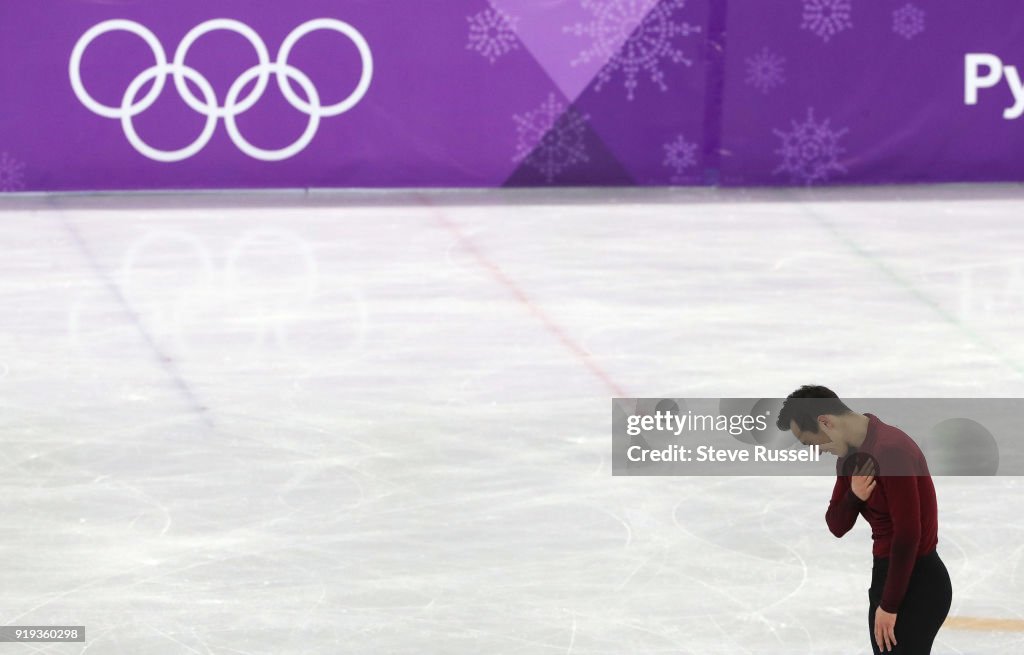 In the men's free figure skating in the PyeongChang 2018 Winter Olympics