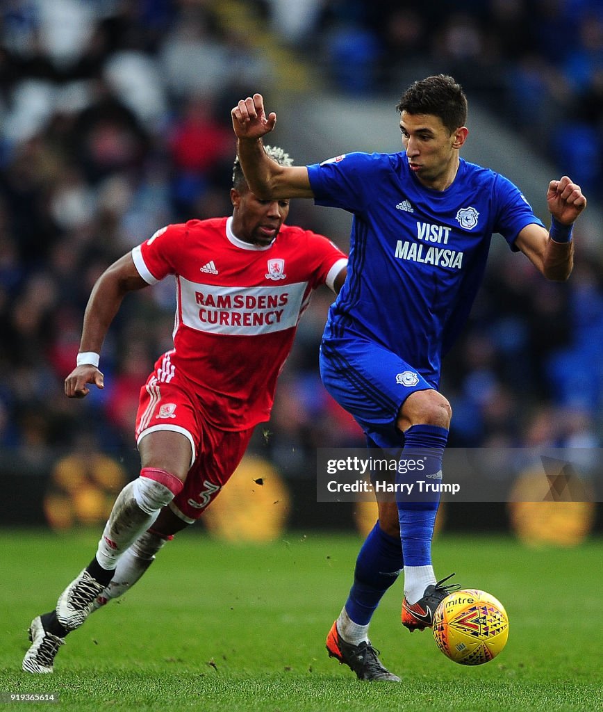 Cardiff City v Middlesbrough - Sky Bet Championship