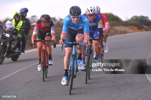 44th Volta Algarve 2018 / Stage 4 Jasha Sutterlin of Germany / Dylan Teuns of Belgium / Philippe Gilbert of Belgium / Guillaume Bonnafond of France /...