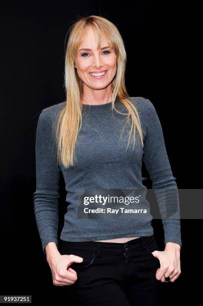 Singer and actress Chynna Phillips visits the "Good Morning America" taping at the ABC Times Square Studios on October 16, 2009 in New York City.