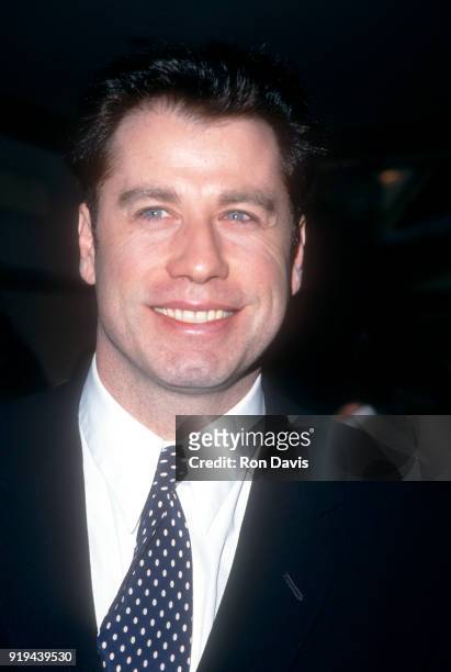 American actor John Travolta attends the 20th Annual Los Angeles Film Critics Association Awards on January 17, 1995 at the Bel Age Hotel in West...