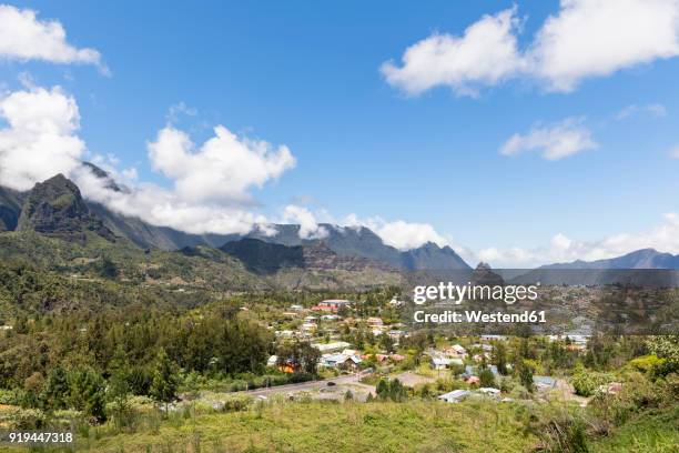 reunion, cilaos - franse overzeese gebieden stockfoto's en -beelden