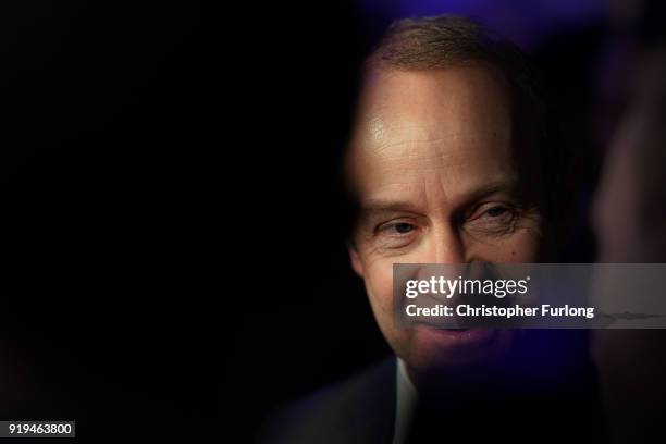 Former UKIP leader Henry Bolton leaves the UKIP Extra-Ordinary Leadership Meeting at the International Convention Centre after losing the leadership...