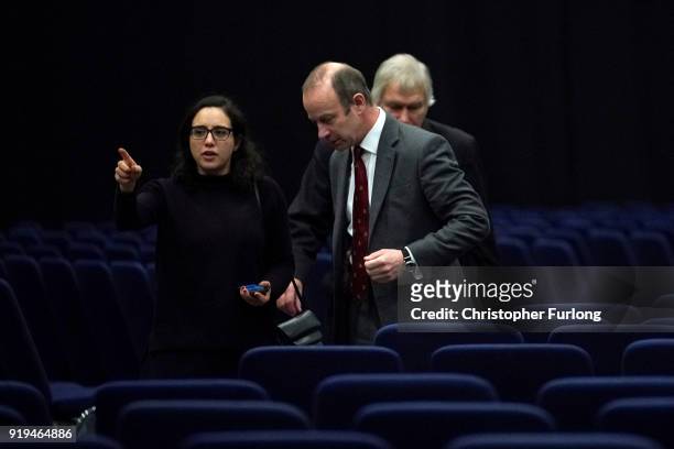 Former UKIP leader Henry Bolton leaves the UKIP Extra-Ordinary Leadership Meeting at the International Convention Centre after losing the leadership...
