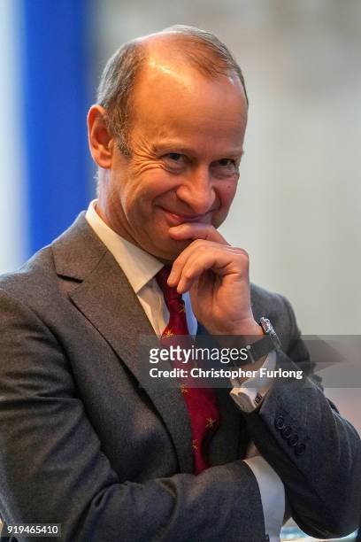Former UKIP leader Henry Bolton pauses for thought after the UKIP Extra-Ordinary Leadership Meeting where he lost the leadership of the party on...