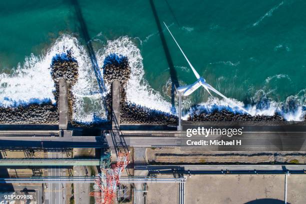 Windmills by The Sea