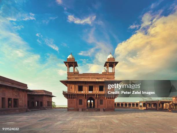 fatehpur sikri, agra, india - indian fort stock pictures, royalty-free photos & images
