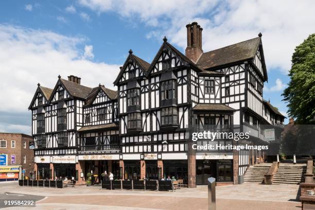 The Flying Standard, Trinity Street, Coventry, West Midlands, 2014. Exterior, viewed from the south-west. Built in mock Tudor style in 1938, this...