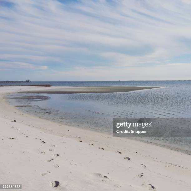beach, ocean springs, mississippi, america, usa - ocean springs stock pictures, royalty-free photos & images
