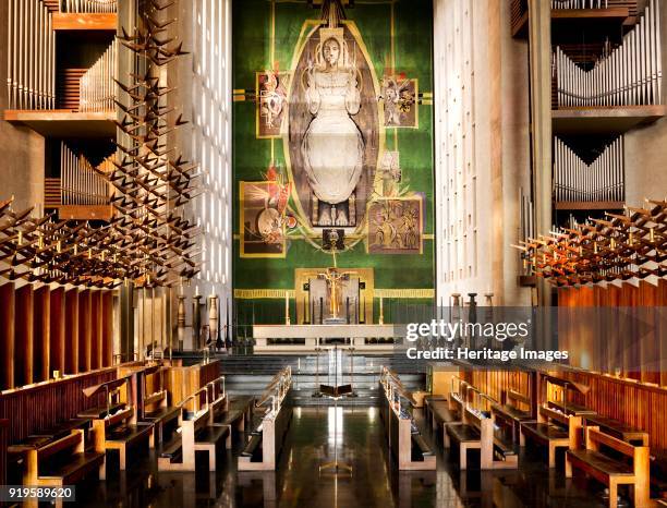 Inside Coventry Cathedral Photos and Premium High Res Pictures - Getty ...