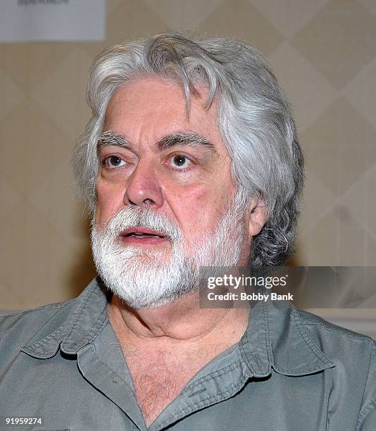 Actor Gunnar Hansen attends Monster Mania Con X at Crowne Plaza Hotel Cherry Hill on March 15, 2008 in Cherry Hill, New Jersey.