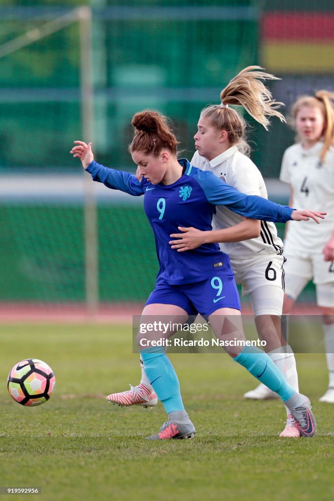 U16 Girl's Germany v U16 Girl's Netherlands - UEFA Development Tournament