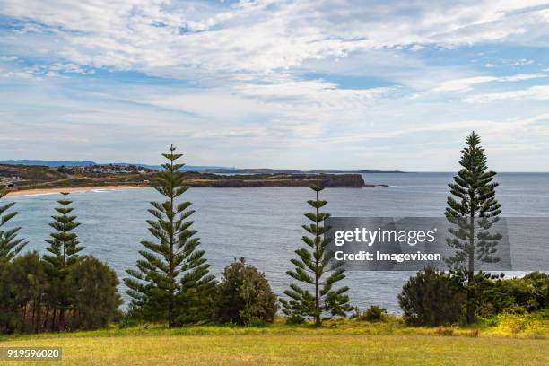 coastal town, kiama,  new south wales, australia - kiama stock-fotos und bilder