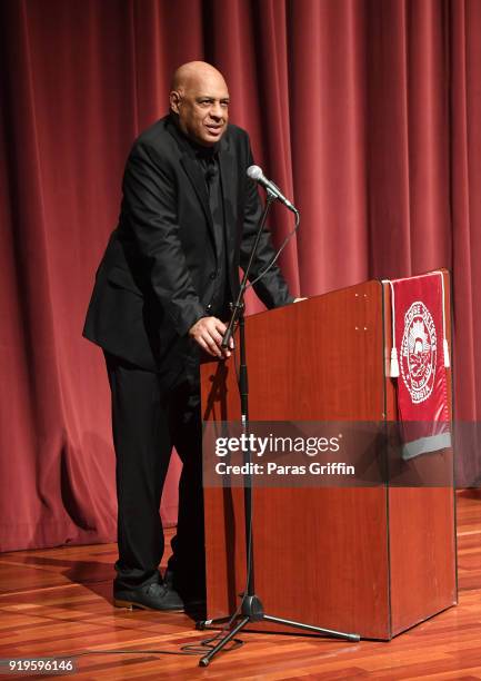 Producer/director Oz Scott 2018 Reflections Of Excellence at Morehouse College on February 17, 2018 in Atlanta, Georgia.