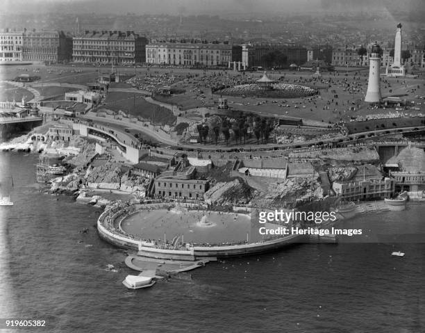 Plymouth Hoe, Devon, 1937. From the Aerofilms Collection.