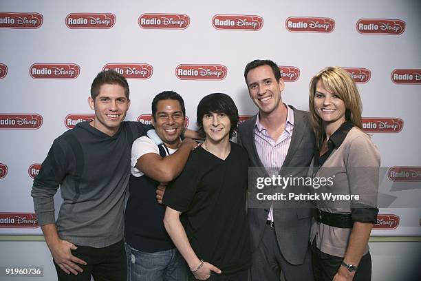 October 13, 2009 - Walt Disney Records artist and "Hannah Montana" star Mitchel Musso visited Radio Disney for a Take Over with Ernie D. That...