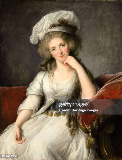 Louise Marie Adélaïde de Bourbon-Penthièvre, Duchess of Orléans, 1789. Private Collection.