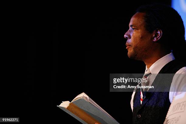 Writer Colson Whitehead reads his work at The 2009 New Yorker Festival: Fiction Night at DGA on October 16, 2009 in New York City.