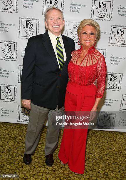 Bob Mackie and Mitzi Gaynor arrive to the Professional Dancers Society Fabulous Fall Ball held at Sportmen's Lodge on October 16, 2009 in Studio...