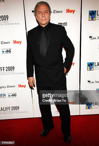 Actor Edward James Olmos attends the 13th Annual Los Angeles Latino International Film Festival - Closing Night at Paramount Theater on the Paramount...