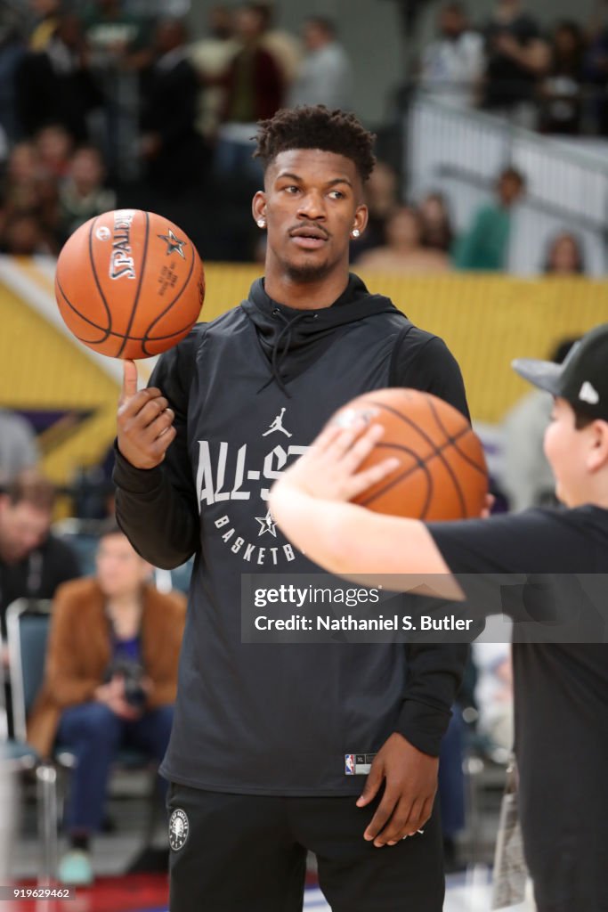 2018 NBA All-Star Practice