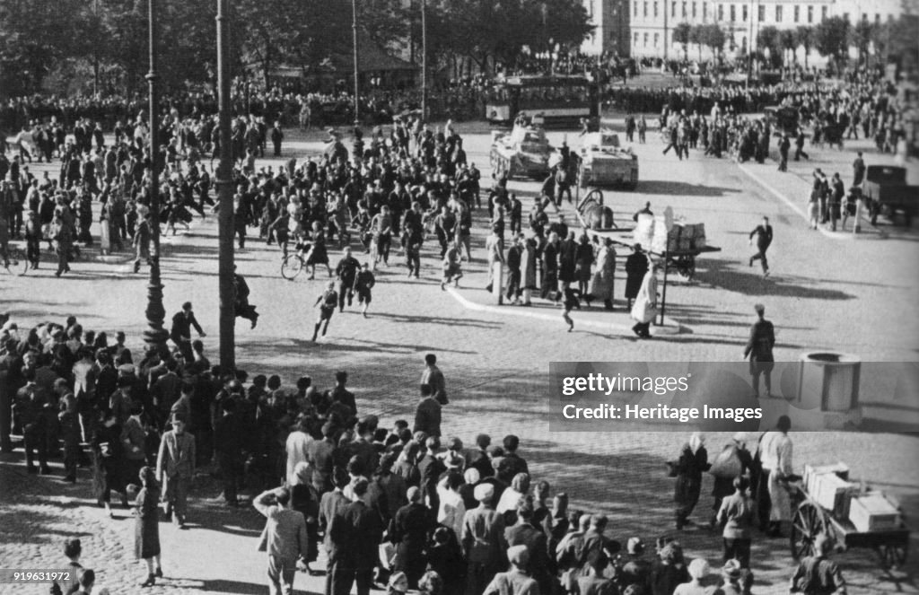 The Soviet Red Army In Riga