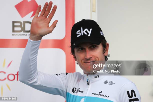 Geraint Thomas of Team Sky after the 4th stage of the cycling Tour of Algarve between Almodovar and Tavira, on February 17, 2018.