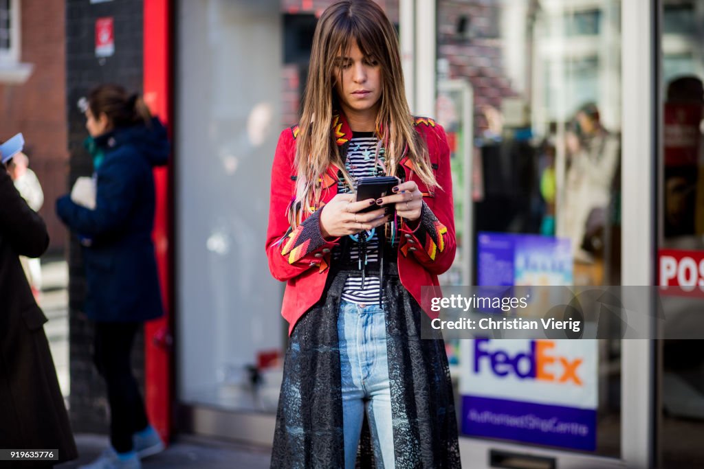 Street Style - LFW February 2018