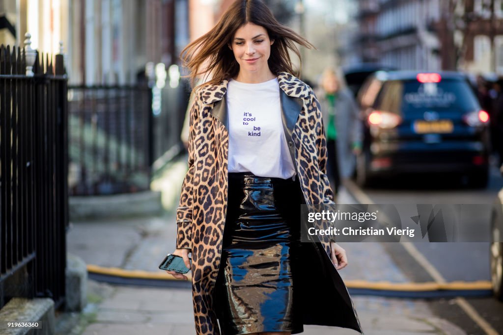 Street Style - LFW February 2018