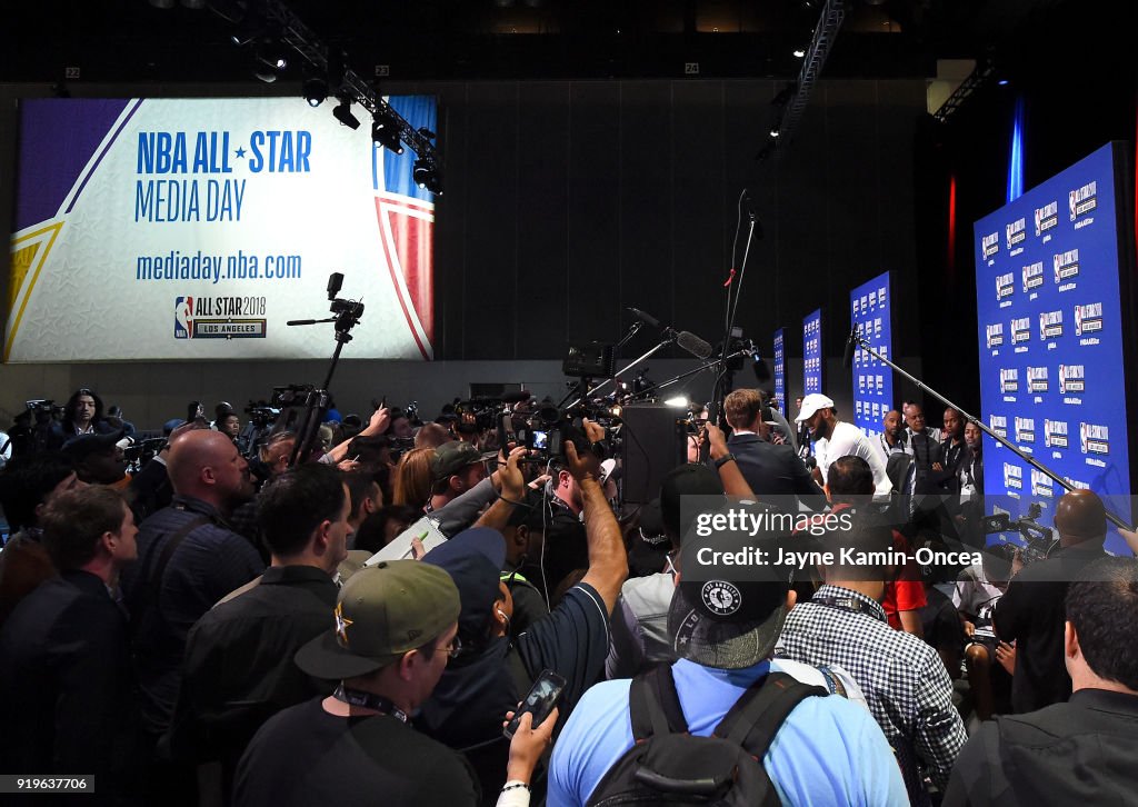 2018 NBA All-Star - Media Day & Practice