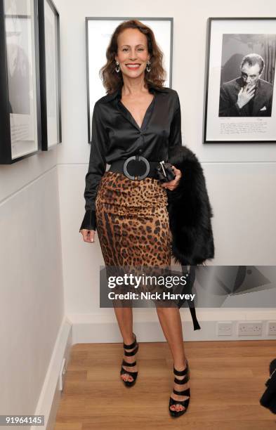 Andrea Dellal attends the private view for 'Once Upon A Time' on October 16, 2009 in London, England.