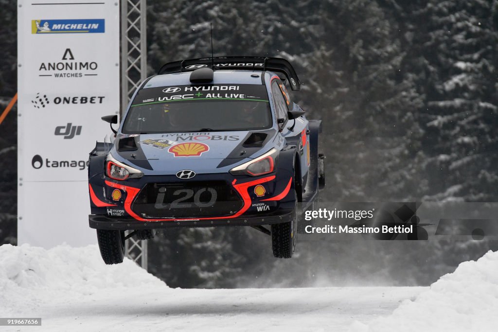 FIA World Rally Championship Sweden - Day Two