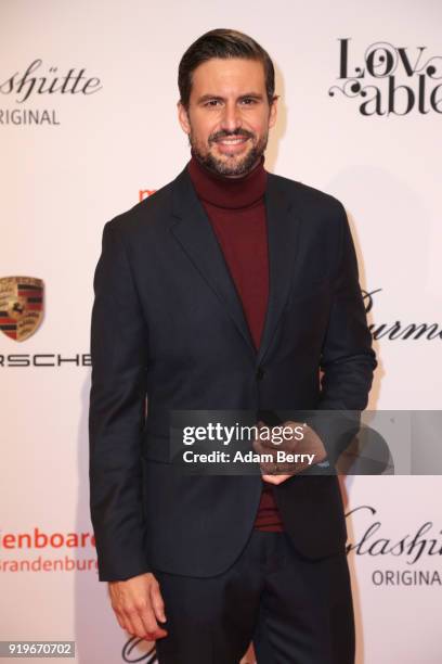 Tom Beck attends the Medienboard Berlin-Brandenburg Arrivals during the 68th Berlinale International Film Festival Berlin at on February 17, 2018 in...