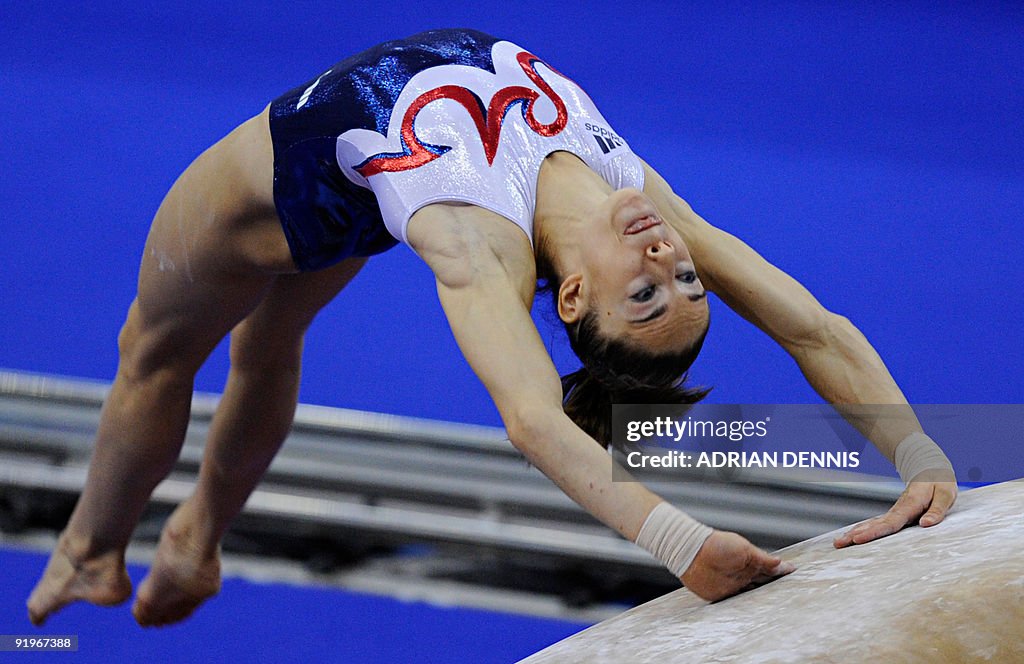 Bronze medallist France's Youna Dufourne