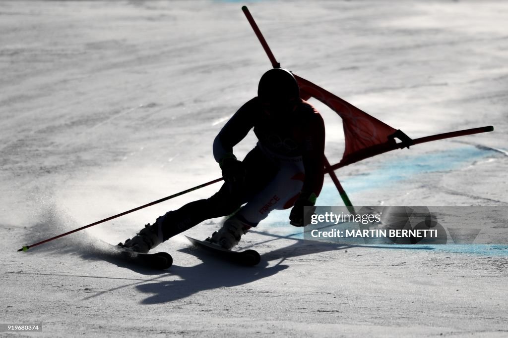 TOPSHOT-ALPINE-SKIING-OLY-2018-PYEONGCHANG