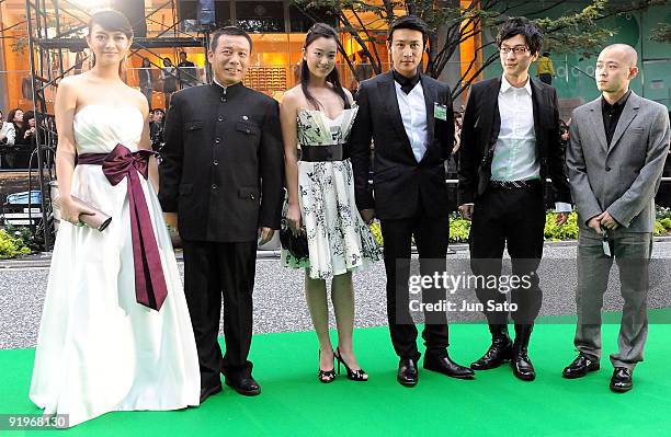 Actress Ju Wen Pei attends the 22nd Tokyo International Film Festival Opening Ceremony at Roppongi Hills on October 17, 2009 in Tokyo, Japan. TIFF...